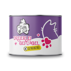 TastyCat Dreierlei Geflügel 200g.