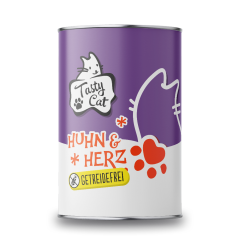 TastyCat Huhn & Herz 400g.