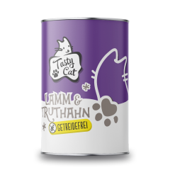 TastyCat Lamm & Truthahn 400g.