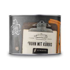 TastyCat Terrine Huhn mit Kürbis 180g.