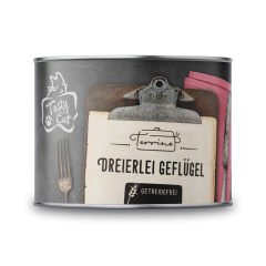 TastyCat Terrine Dreierlei Geflügel 180g.