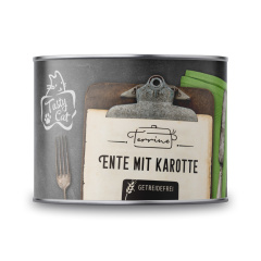 TastyCat Terrine Ente mit Karotte 6 x 180g.