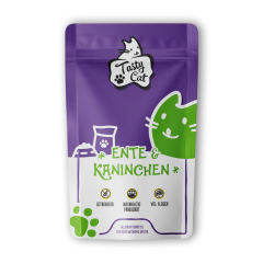 TastyCat Ente & Kaninchen 125g.