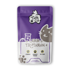 TastyCat Lamm & Truthahn 125g.  MHD 05.04.2025