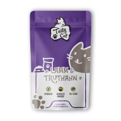 TastyCat Lamm & Truthahn 125g.  MHD 05.04.2025