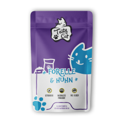 TastyCat Forelle & Huhn 125g.