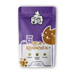 TastyCat Kalb & Kaninchen 125g.