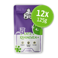 TastyCat Ente & Kaninchen 12 x 125g.