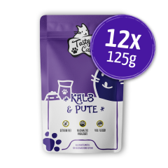 TastyCat Kalb & Pute 12 x 125g.