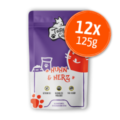 TastyCat Huhn & Herz 12 x 125g.