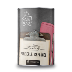 TastyCat Terrine Dreierlei Geflügel 380g.