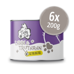 TastyCat Lamm & Truthahn 6 x 200g.