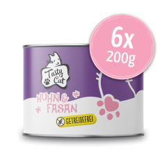 TastyCat Huhn & Fasan 6 x 200g.