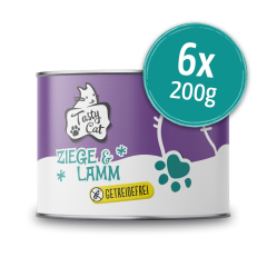 TastyCat Ziege & Lamm 6 x 200g.