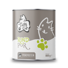 TastyCat MONO Rind pur 800g.