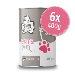 TastyCat MONO Ente pur 6 x 400g.