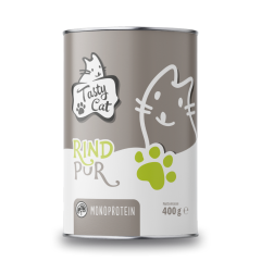 TastyCat MONO Rind pur 400g.