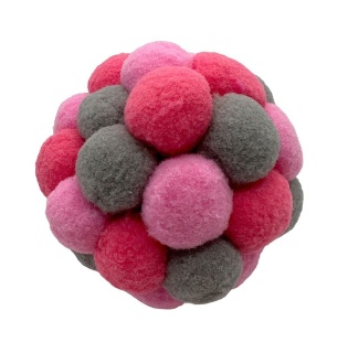 Katzenspielkugel Pink Plush